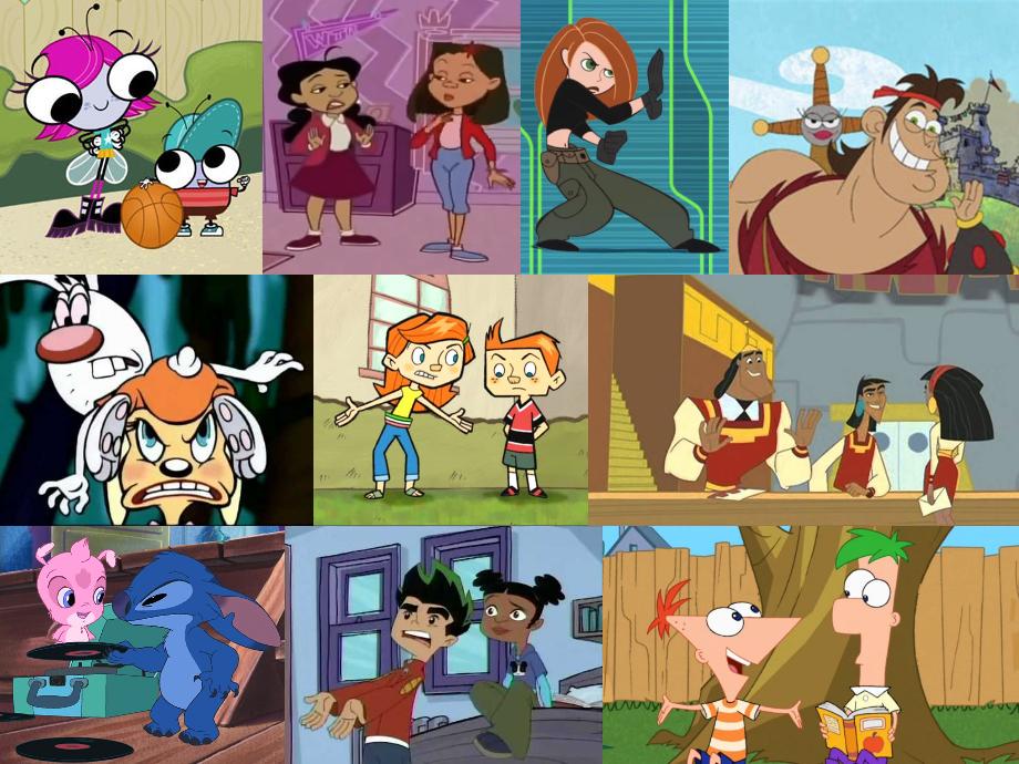 2000s disney channel cartoon characters