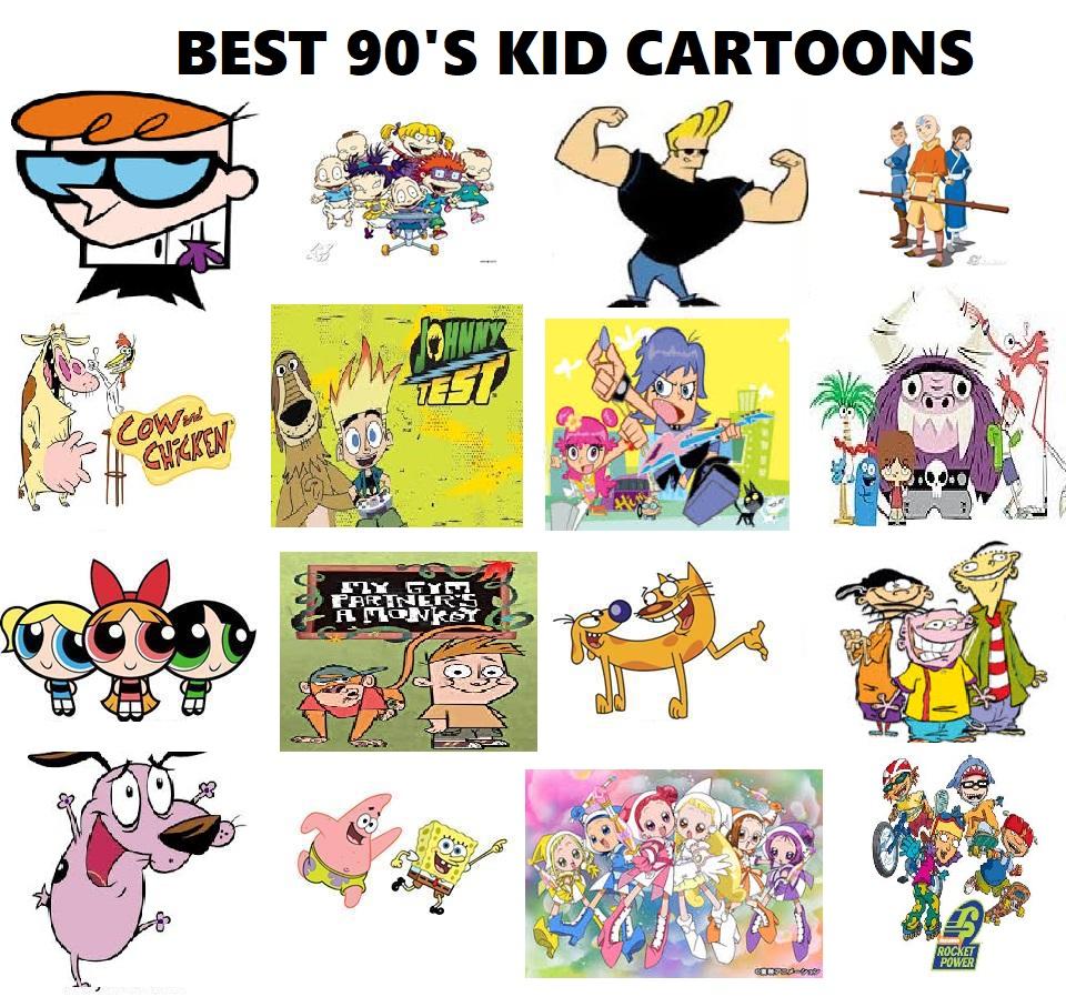 90s kids cartoons images