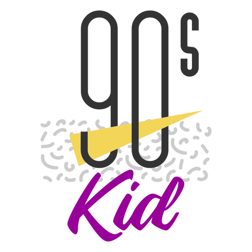 90s kids logo png