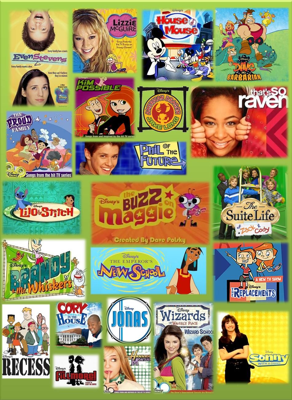 all disney channel shows 2000s