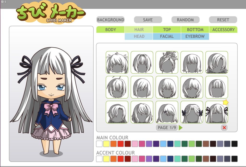 anime dress up games online