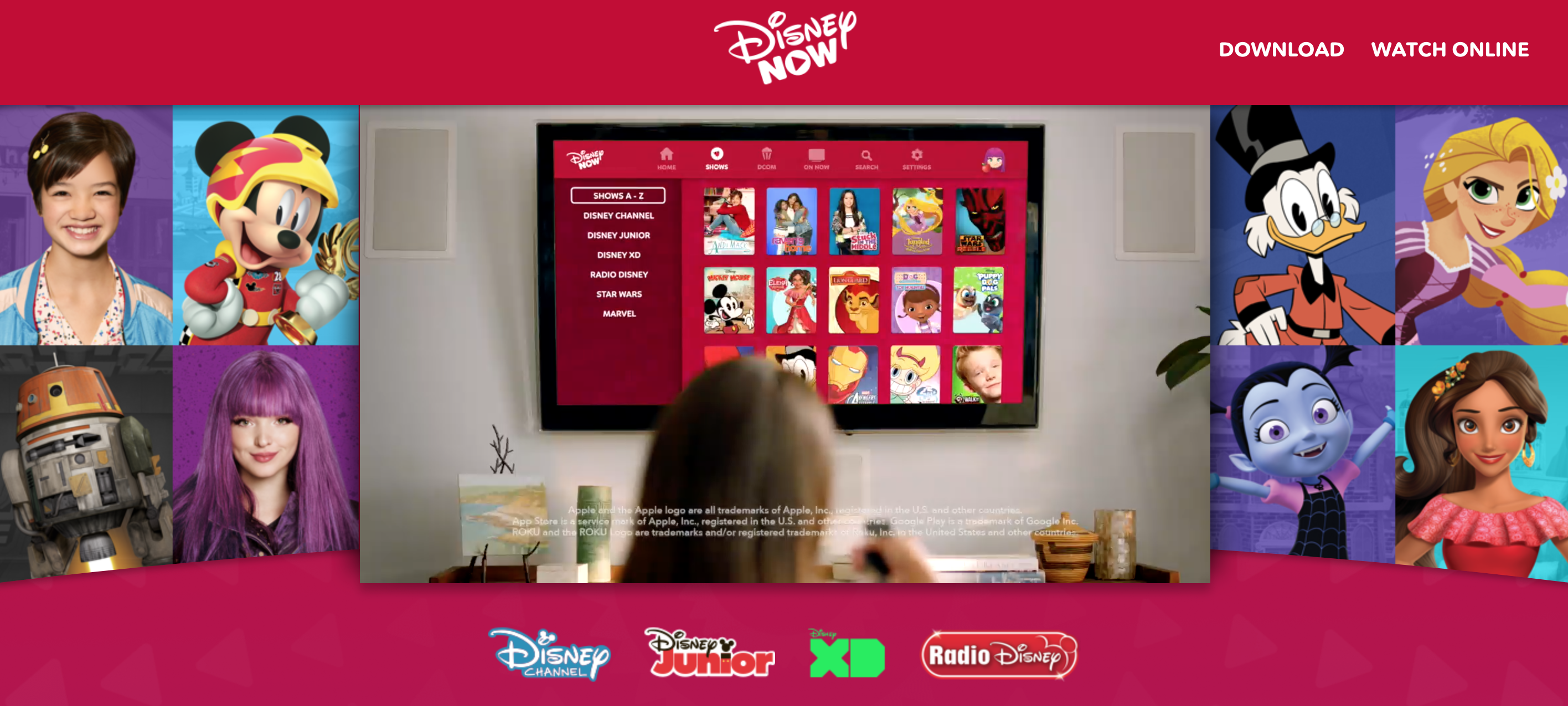 apple tv disney now