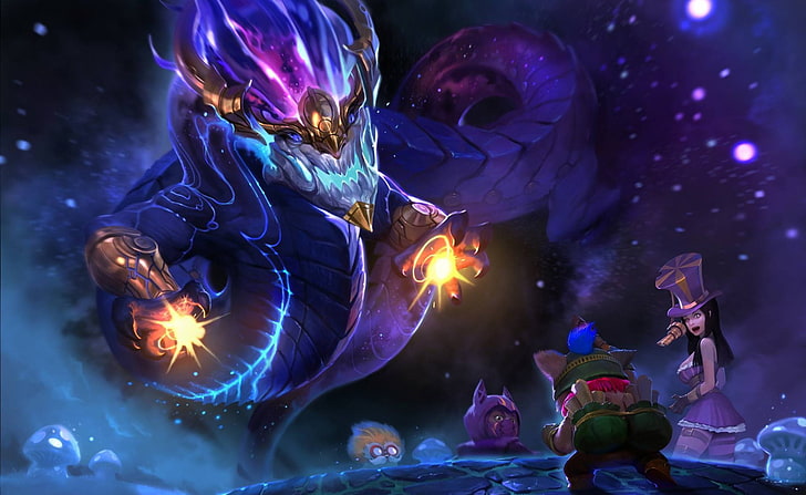 aurelion sol legends of runeterra wallpaper