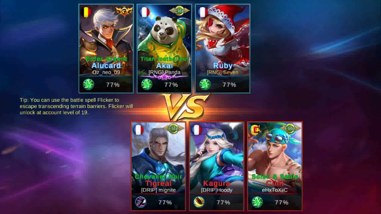 best 3v3 hero mobile legends