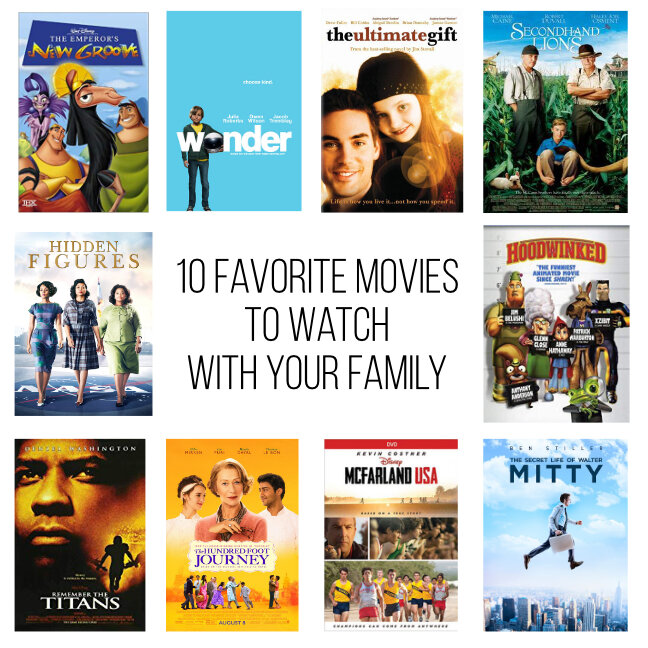 best movies to watch with your family