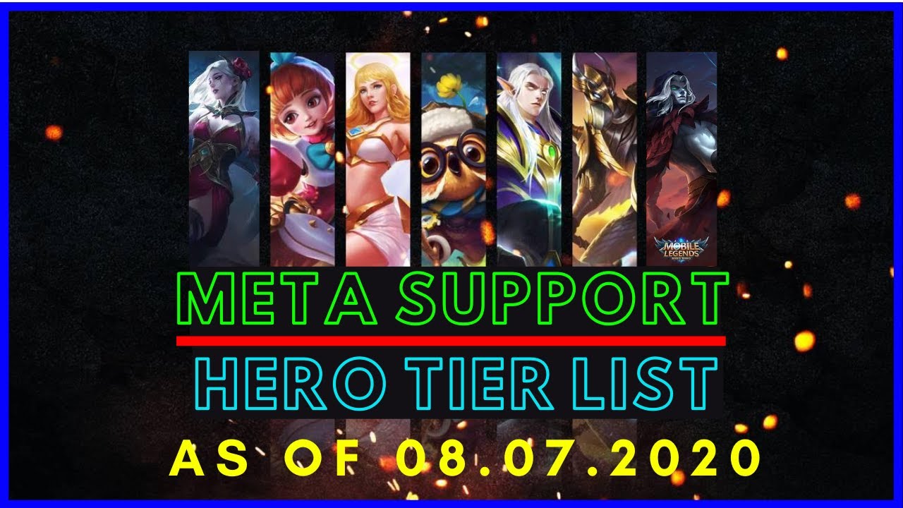 best support hero in mobile legends 2020