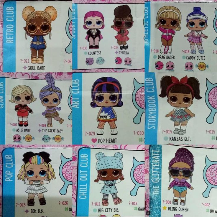 big sister lol dolls names series 4