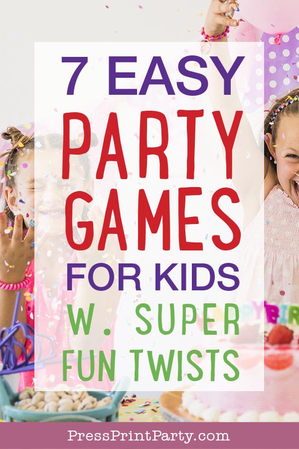 birthday party games fun easy indoor games for kids