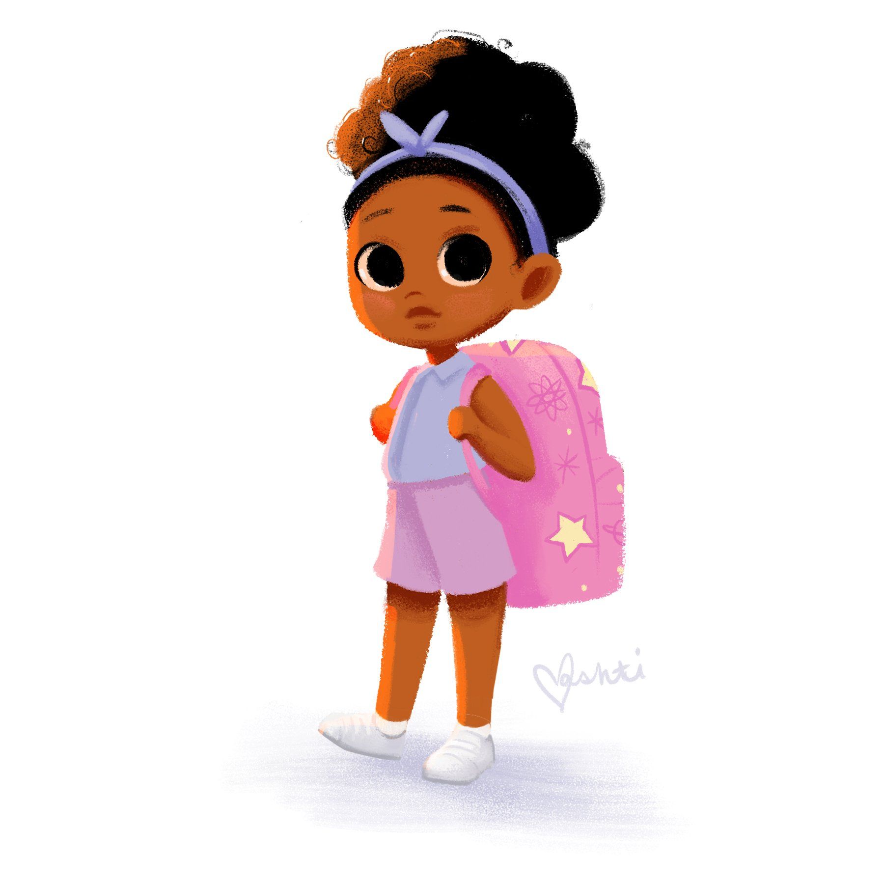 black girl cartoon characters kids