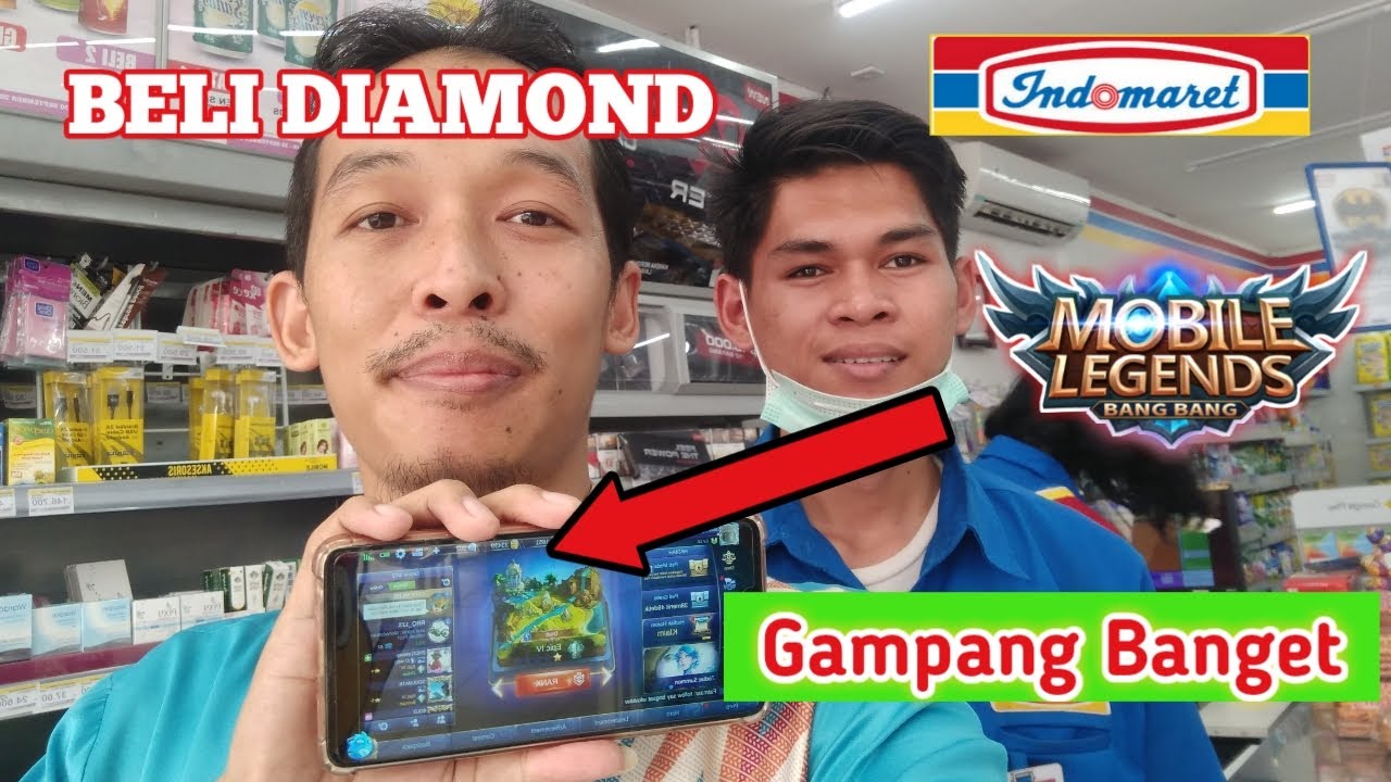 cara top up diamond ml di indomaret