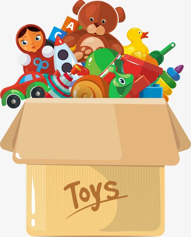 cartoon kids toys png