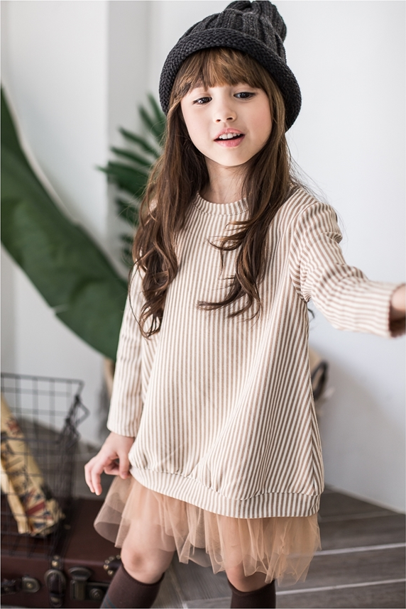 casual korean outfit for kids girl