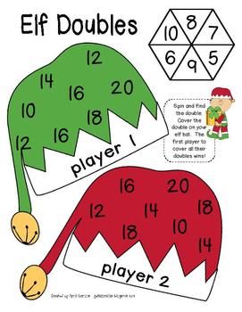 christmas math games for grade 1