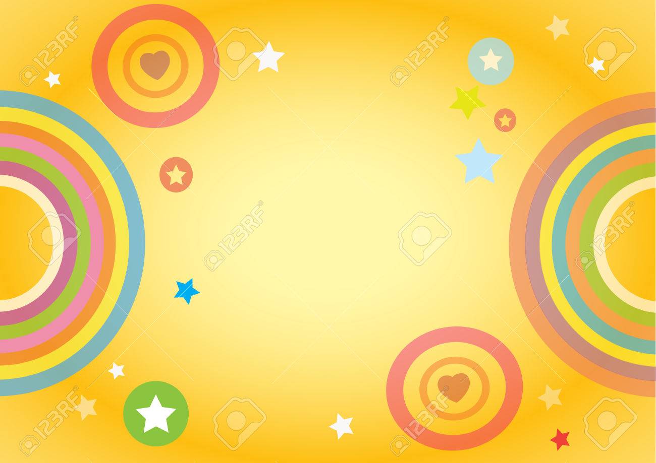 colorful kids background vector