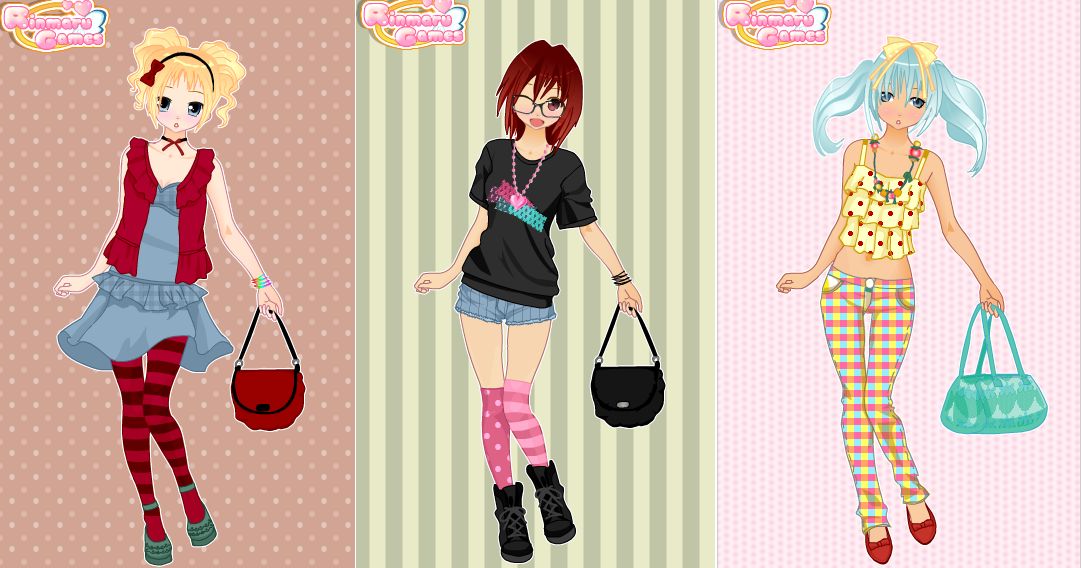 cute anime dress up games