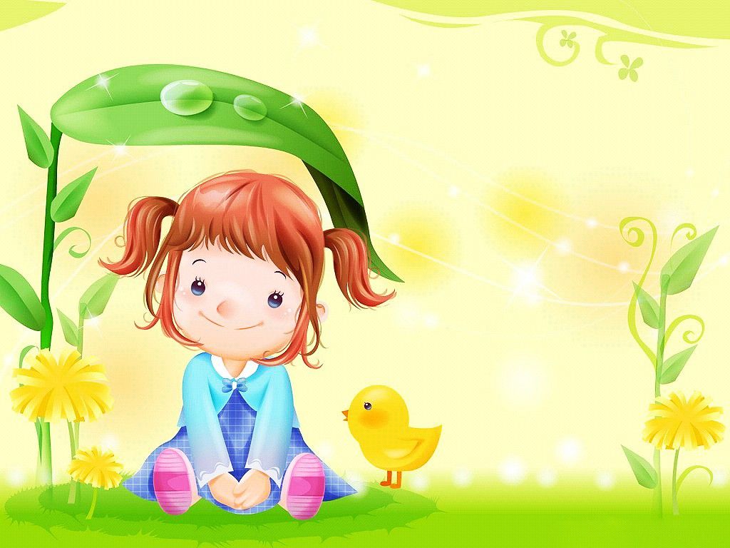 cute kids cartoon wallpaper