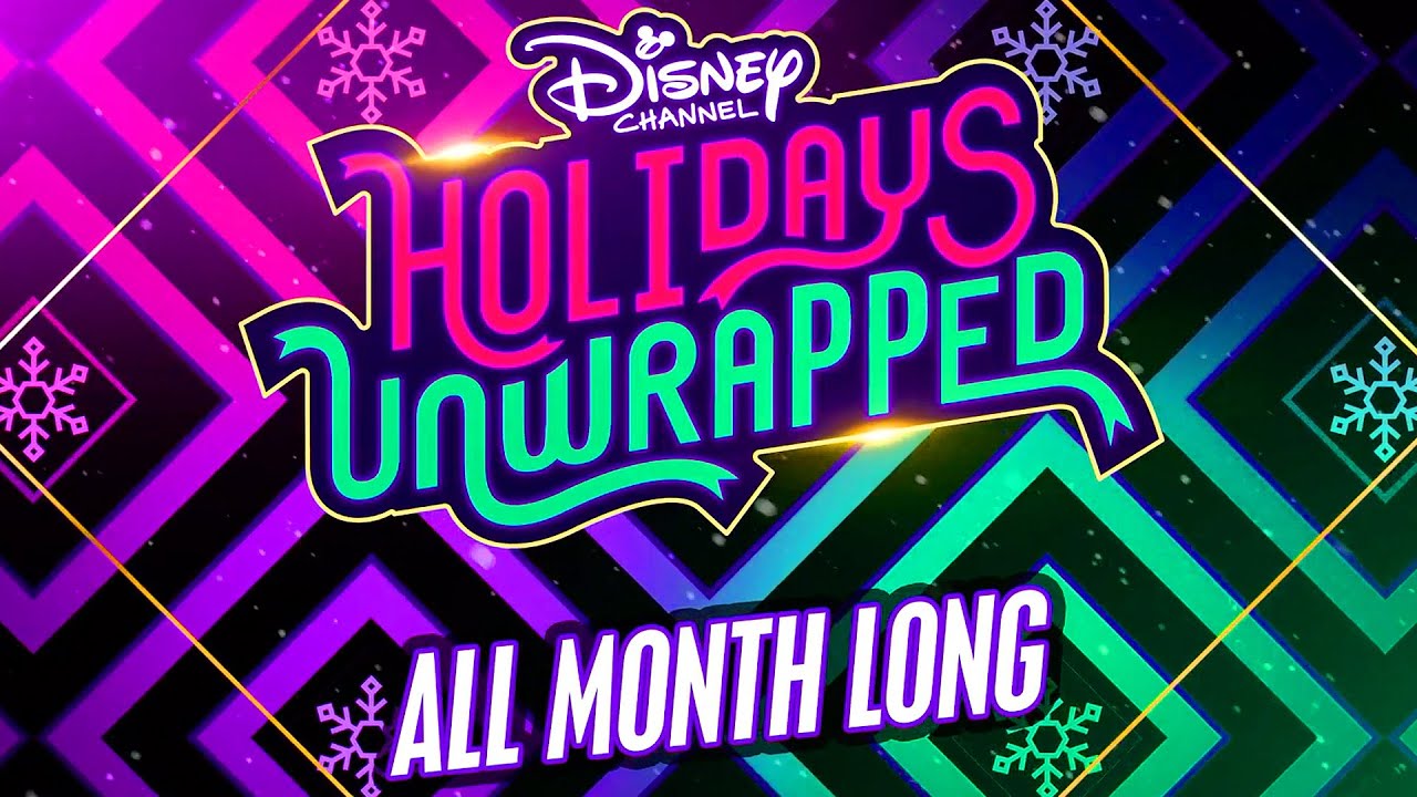 disney channel holidays unwrapped 2020 logo