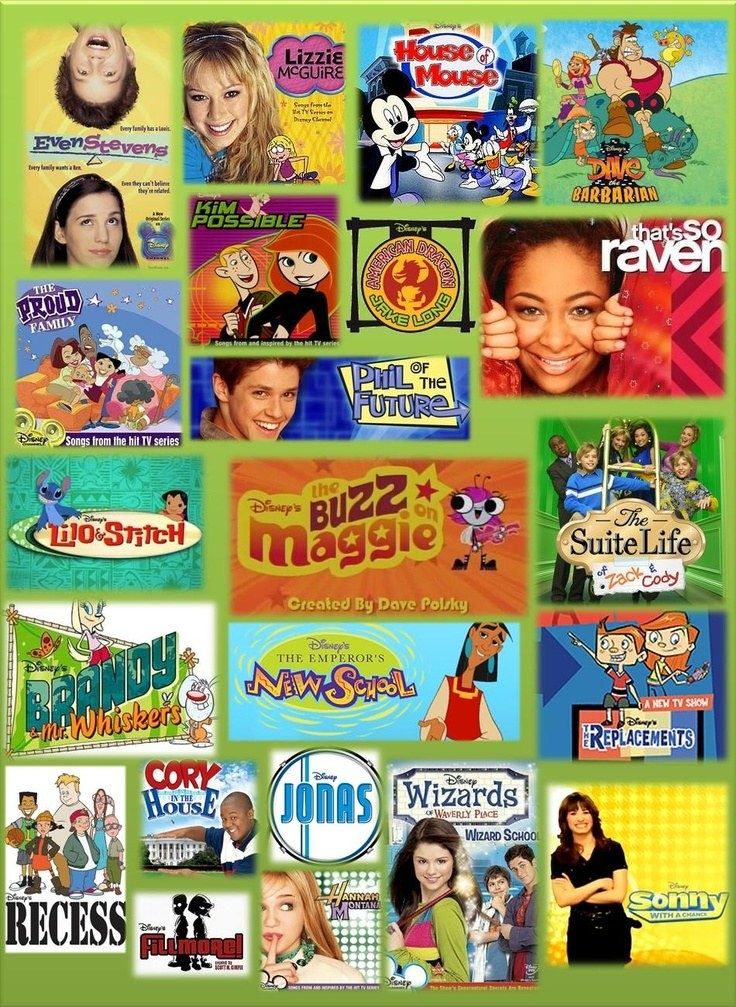 disney channel old tv shows 2000s