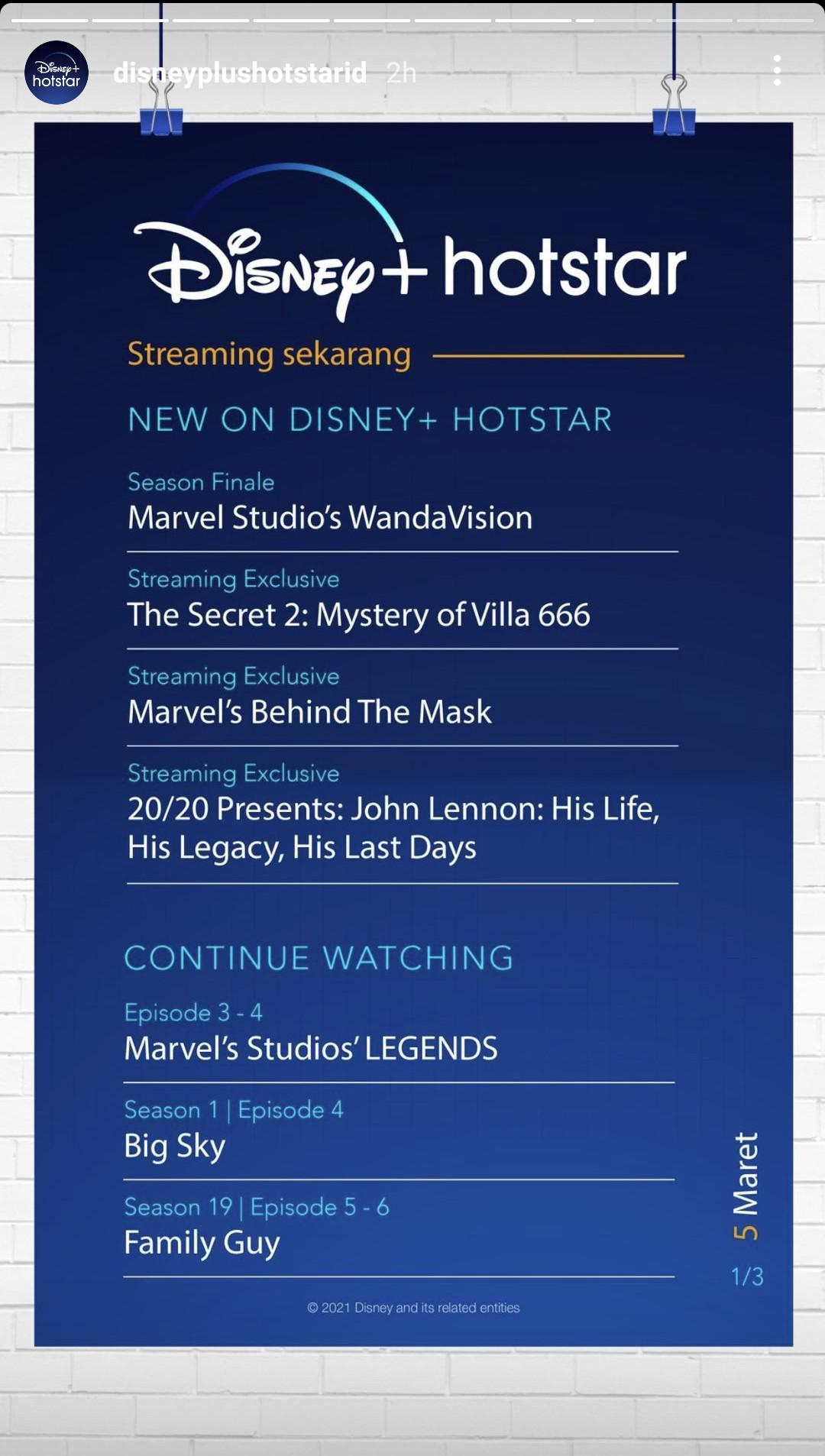 disney plus hotstar indonesia instagram