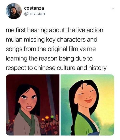 disney plus mulan meme