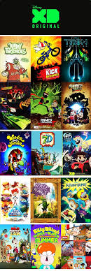 disney xd channel cartoon list