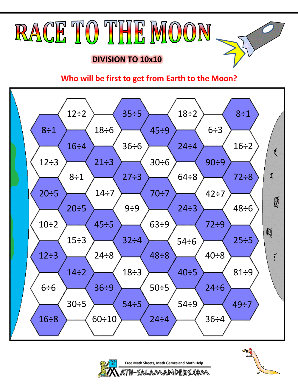 division math games for grade 3