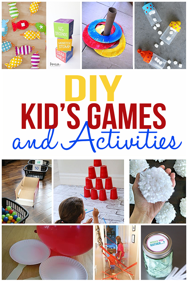 diy fun easy indoor games for kids